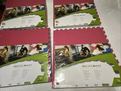 Foam Flooring Recyclamat 24”X 24” Interlocking Multicolor (16 Pieces) Free Shipp - Image 1 of 4