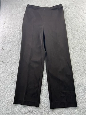 Pantalones marrones vintage Joseph Ribkoff talla 8 negocios cóctel academia atemporal Foto 1 de 4