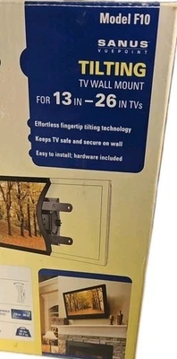 TV Wall Mount Sanus Vuepoint Tilting 13-26" USA Normcore Cottagecore Y2k((T) - Image 1 of 4