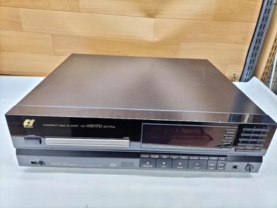 CD player extra SANSUI CD-α617D Alpha com trabalho remoto testado do Japão OM04 9.5 - Imagem 1 de 4