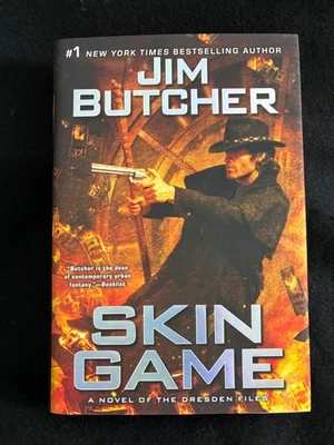 NEW Mint * JIM BUTCHER  Skin Game 1st/1st Edition HARDCOVER Dresden Files #15 - Image 1 of 4