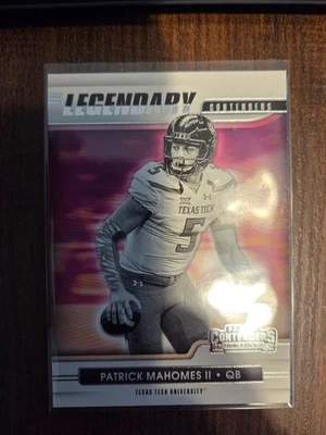 2021 Panini Contenders Draft Picks Patrick Mahomes II Legendary Contenders #2 - Image 1 of 2