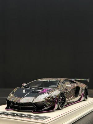 Lamborghini Aventador 2.0 LBWK (monograma LV) [Davis & Giovanni] escala 1:18 Foto 1 de 4