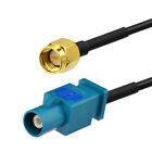 Bingfu RG174 Fakra Z Male to SMA Male RF Coaxial Extension Cable 5m