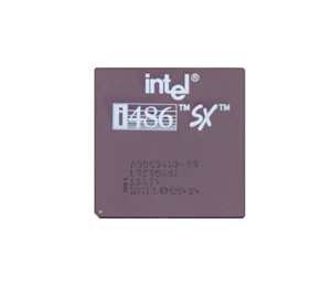 Intel 80486 SX679 A80486SX-25 25MHz PGA168 - Picture 1 of 2