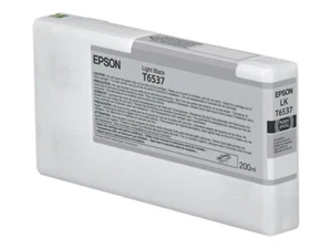 Epson T6537 C13T653700 INK ATRAMENT wkład do drukarki jasnoczarny oryginalny NO BOX - Zdjęcie 1 z 2
