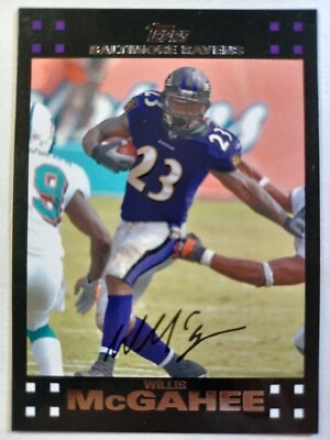 2007 Topps Football #54 Willis McGahee - Image 1 of 3