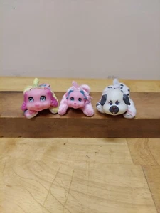 Lote de 3 mini cachorros de peluche sorpresa para bebé cachorro arco iris - Imagen 1 de 7