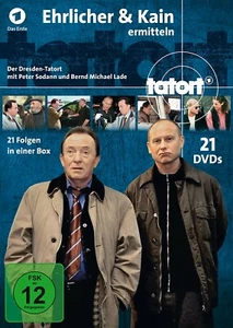 TATORT - EHRLICHER UND KAIN ERMITTELN (P.SODANN, B.M.LADE, ...) 21 DVD NEW - Picture 1 of 2