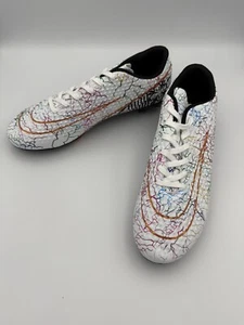 Botines Hombres Zapatos de Fútbol Calcetín Botas de Fútbol Blanco Talla 10.5 Nuevo sin Etiquetas - Imagen 1 de 4