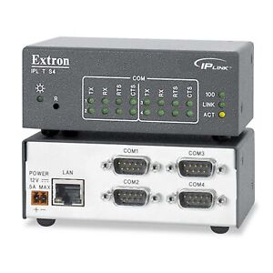 Extron Ipl T S4 IP Link Pro Control Processor 4 X Rs232 Com _