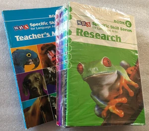 SRA Specific Skill Series For Language Arts Book C Sixth Edition Skills Starter - Picture 1 of 2