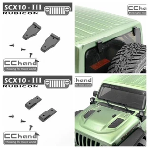 Nylon Rear window Hinge Engine Cover Hinge for AXIAL SCX10 III 1/10 RC CAR - Picture 1 of 2