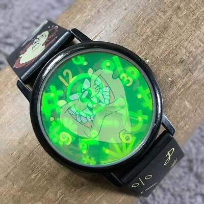 Reloj de cuarzo 3D vintage Fantasma Looney Tunes Tasmanian Devil unisex para niños 7 3/4" Foto 1 de 4