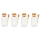 24 Pcs Bath Salt Storage Bottle Travel Shaker Holders Glass With Cover