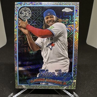2024 Topps Silver Pack Vladimir Guerrero JR. 1989 Chrome Mojo #T89C-24 Blue Jays - Image 1 of 2