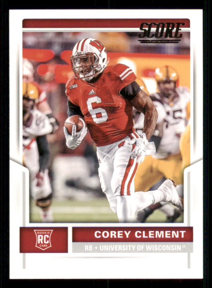 2017 Score #355 Corey Clement RC - Image 1 of 2