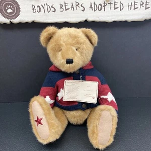 Raro Boyd's Bear Musical 🎶 16” Dee C. Washington - Imagen 1 de 7