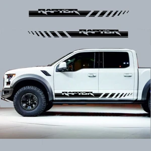 For Ford F-150 Raptor Vinyl Decal Graphics Kit Sticker Car Sport Side Door 2pcs - Foto 1 di 5
