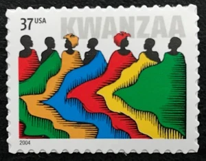 2004 Scott #3881, 37¢, KWANZAA, AFRICAN CULTURE - Mint NH - Single - Picture 1 of 1