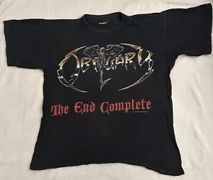 Obituary The End Complete, Blue Grape Merchandising 1992 T-Shirt, Death Metal - Bild 1 von 7