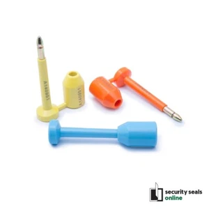 Mini Bolt Seals, for securing Shipping Containers, Gates & Doors, Carton of 200 - Picture 1 of 9