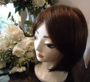 GABOR ESSENTIALS Wig by GABOR Medium Brown Heat Friendly Gabor Comfort Cap - Picture 1 of 11