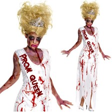 Zombie Donna Alto Scuola Bambina Ballo Regina Halloween Costume