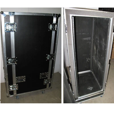 Montaje en Rack 28U x24 Estrella Estuche de Carretera Montaje en Rack 19" Nuevo Antiguo Stock Foto 1 de 4