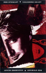 Rod Stewart - Vagabond Heart - (Cassette, Album, SR, Dolby HX Pro B NR) (Very Go - Picture 1 of 5