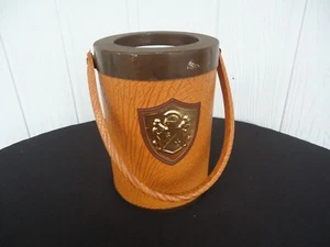 vintage Ice-less wine Bottle ice bucket tan Gold-tone Industries Australia - Picture 1 of 5