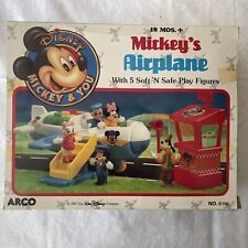 Mickey’s Airplane, 1987 Vintage Play Figures - Walt Disney