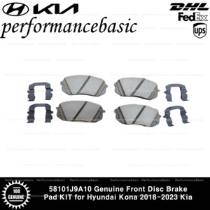 58101J9A10 Genuine Front Disc Brake Pad KIT for Hyundai Kona 2018-2023 Kia  - Picture 1 of 2