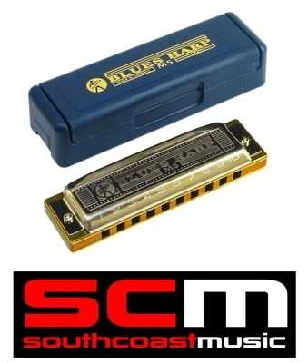 BRAND NEW HOHNER BLUES HARP F HARMONICA 10 HOLE 20 REED 532/20 - Image 1 of 2