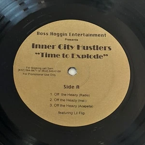 INNER CITY HUSTLERS Time To Explode HIP HOP Rap 12" Boss Hoggin Entertainment - Bild 1 von 4