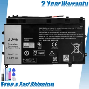 271J9 YX81V Laptop Battery compatible For Dell Latitude 13 7000 73 see list - Afbeelding 1 van 9