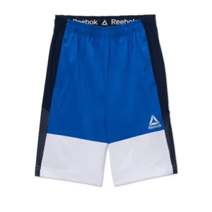 Reebok Advantage Boy’s Short Supreme Blue Size S (6/7) , Free Shipping - Picture 1 of 11