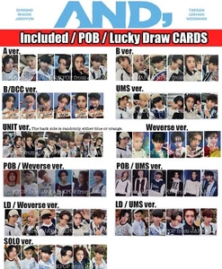 Tarjeta fotográfica boynextdoor and, Japón incluido POB sorteo de la suerte weverse UMS SOLO - Imagen 1 de 13