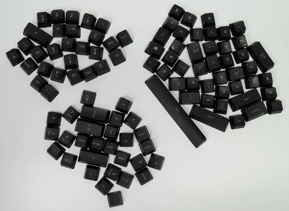 Logitech G413 Carbon Gaming Keyboard Replacement Keycaps Keys - Image 1 of 1