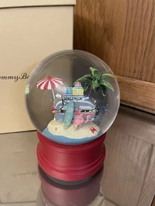 Tommy Bahama Weihnachtsanhänger Schneekugel mit Musik und Licht - Bild 1 von 4