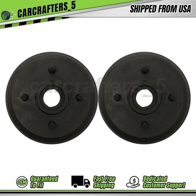 Brake Drum Rear for 1979 1980 Dodge Colt 2.6L Lifetime Warranty - Image 1 of 4