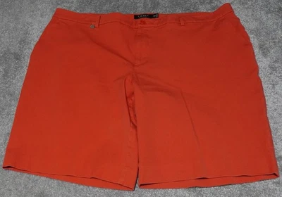 Lauren Ralph Lauren Shorts Women's Size 22W Orannge Chino Flat Front Casual - Image 1 of 4