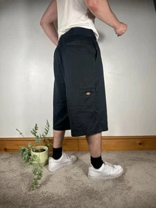 Mens Vintage Dickies Baggy Shorts Carpenter Bottoms Jorts - Size Waist 40” - Picture 1 of 18