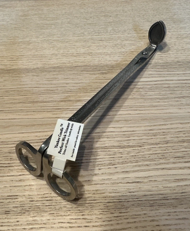 NWT Yankee Candle Perfect Wick Trimmer 8" Stainless  - Image 1 of 4