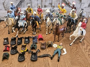 *RARE* Huge Lot of 1950's Hartland Figures, Horses, & Accessories! (57 Pieces) - Picture 1 of 16