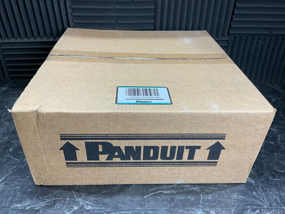 Panduit Clt100f-c20 Slit Wall Corrugated Loom Tubing 100 FT Reel Black