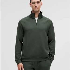 NUEVA Sudadera Lululemon Espaciador Suave Cuarto Cremallera TALLA M Pino Ennegrecido Nueva con Etiquetas - Imagen 1 de 14