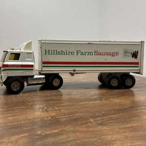 Vintage Ertl International Semi Hillshire Farm Tractor Trailer Pressed Steel - Picture 1 of 24