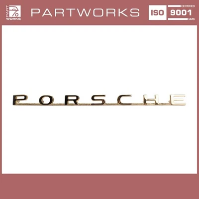 Schriftzug ORIGINAL PORSCHE 356 A PORSCHE GOLD  64455930100 - Изображение 1 из 4