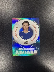 2024-25 UD Series 2 Welcome Aboard RC #14 Conor Geekie Tampa Bay Lightning - Picture 1 of 2
